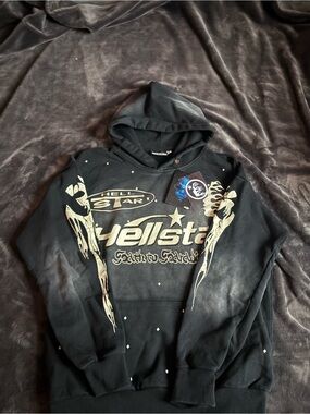 Hellstar Black hoodie
